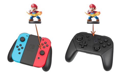 where is the nfc reader on the switch pro controller|How To Scan Amiibo Figures On The Nintendo Switch.